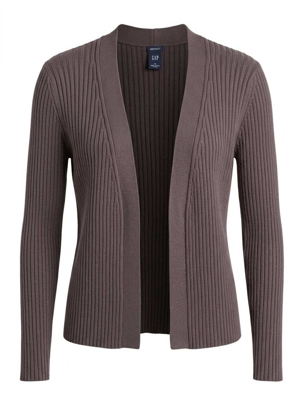 GAP Women's Ribbed Open Front Cardigan